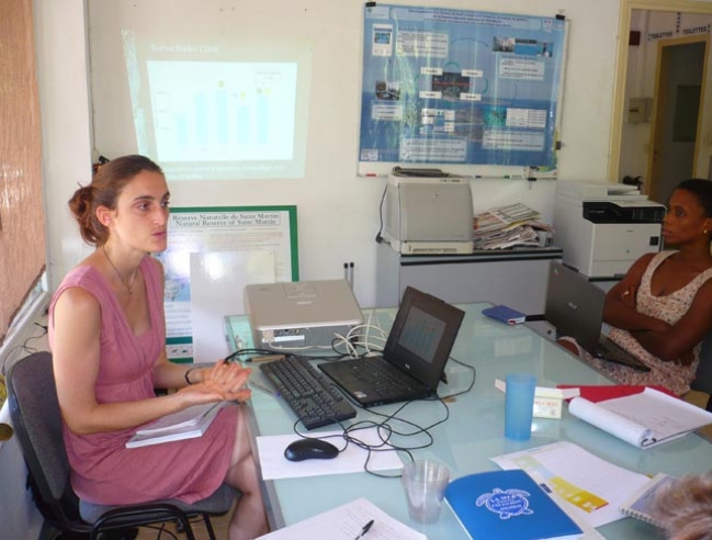 Claire Bissery - Biostatistician at the Ifremer in Brest