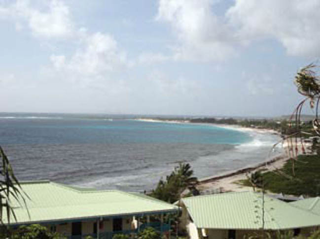 Massive pollution in Orient Beach