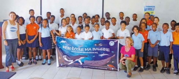 «Mon école, ma baleine» @ Anguilla